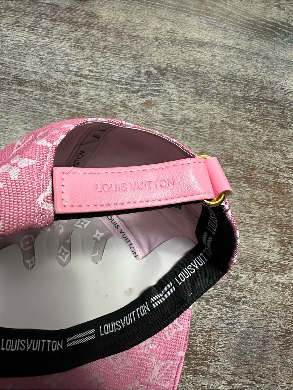 Pink Monogram Baseball Cap NWT - Picture 8 of 12